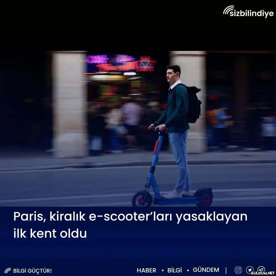 Elektrikli scooterlar,...