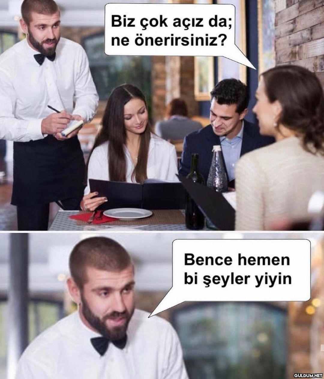 Biz çok açız da; ne...
