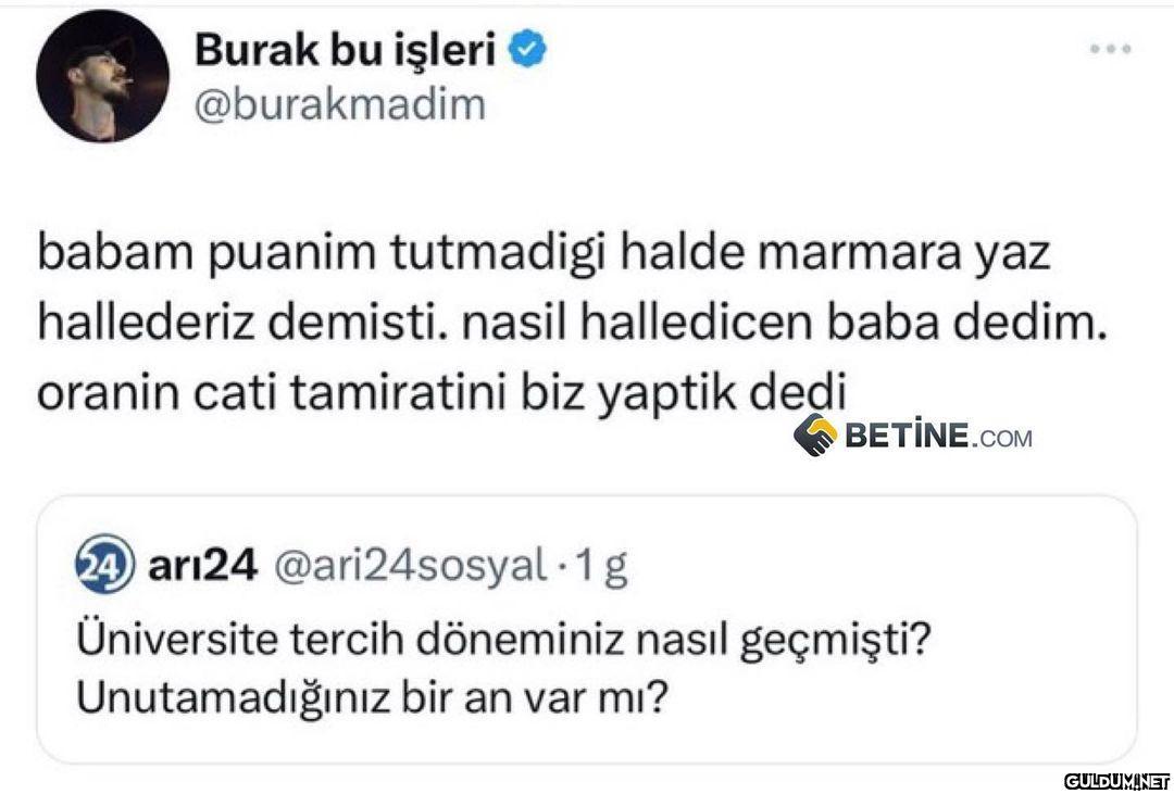 Burak bu işleri →...