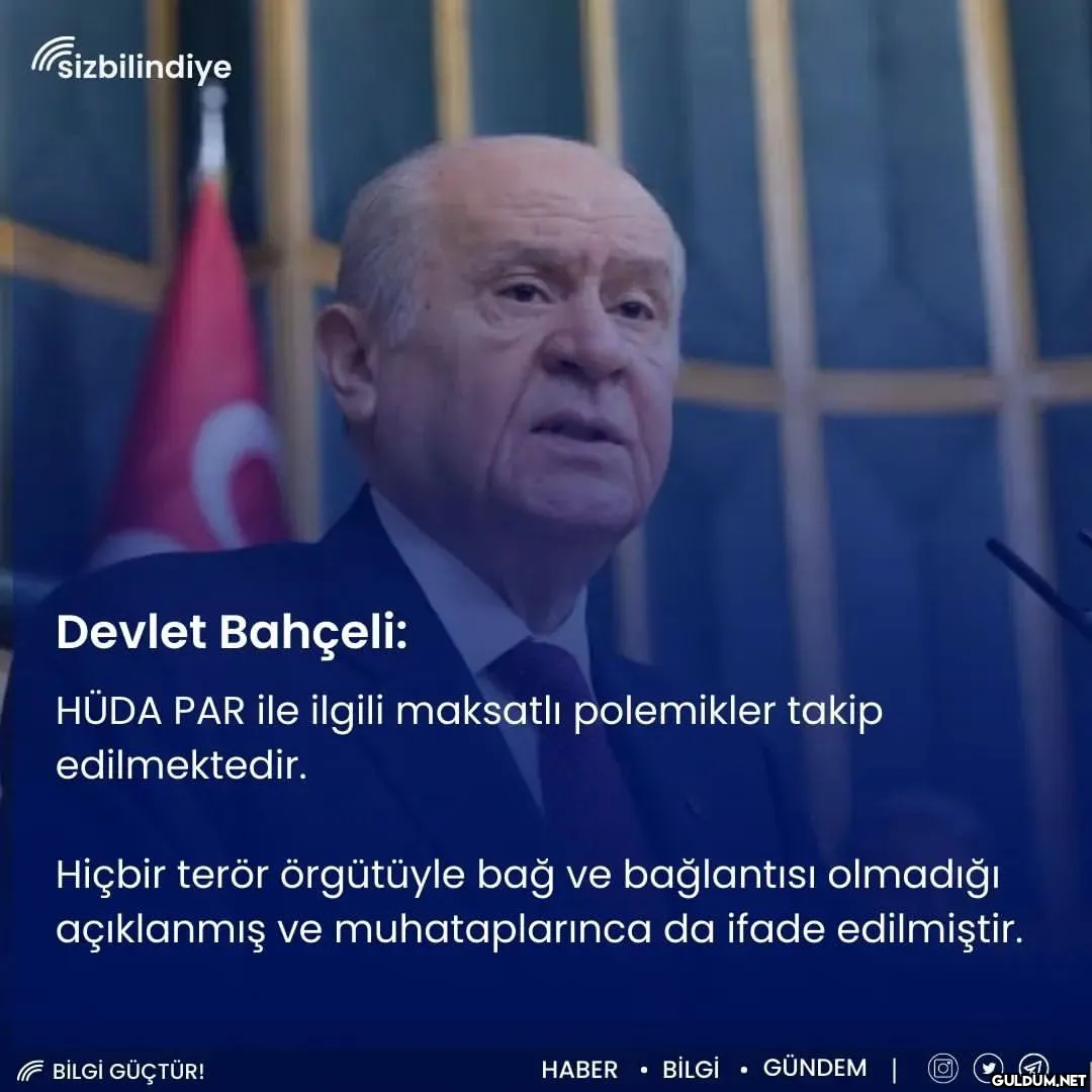 Devlet Bahçeli:  HÜDA PAR...