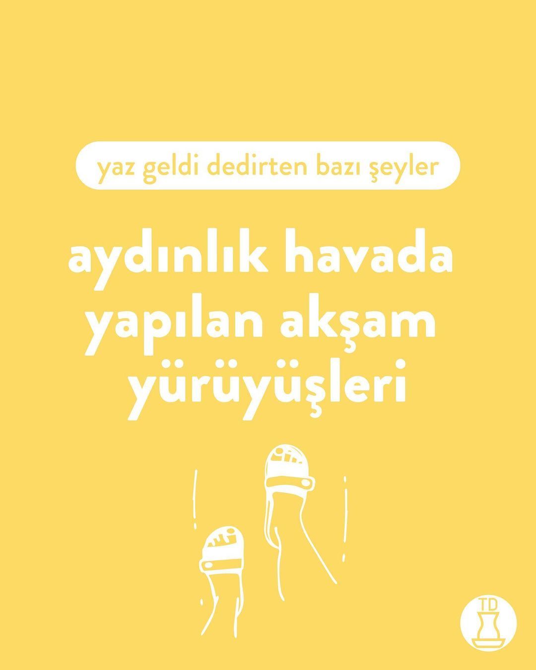 Yaz geldi dedirten bazı...
