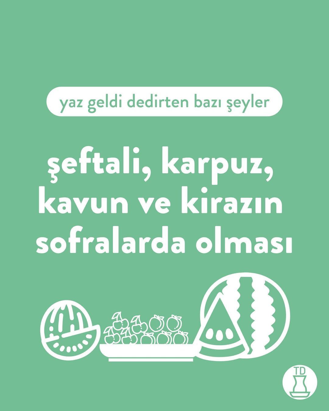 Yaz geldi dedirten bazı...
