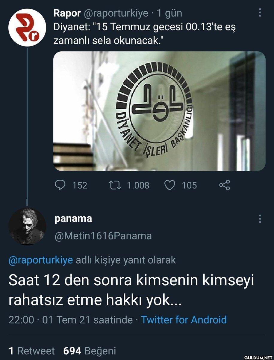 Po r Rapor @raporturkiye....