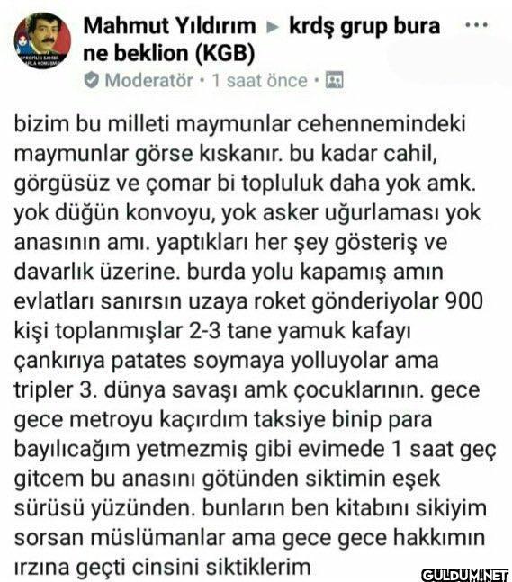 Mahmut Yıldırım krdş grup...