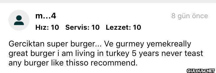m...4 Hız: 10 Servis: 10...