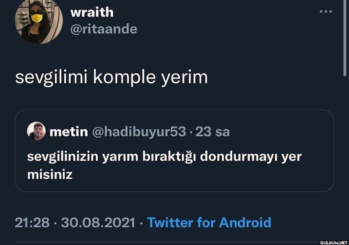 wraith @ritaande sevgilimi...