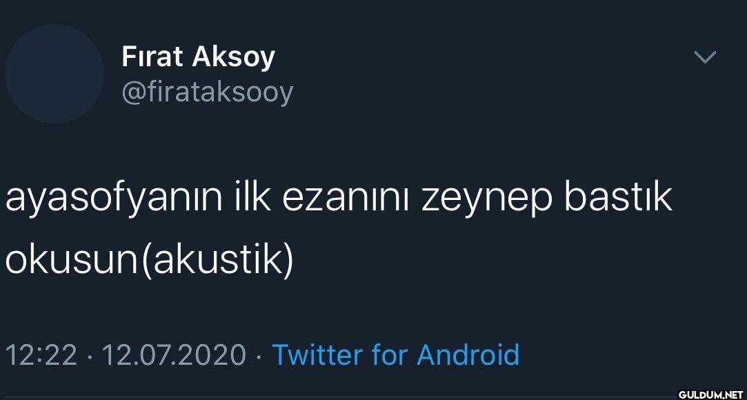 Fırat Aksoy @firataksooy...