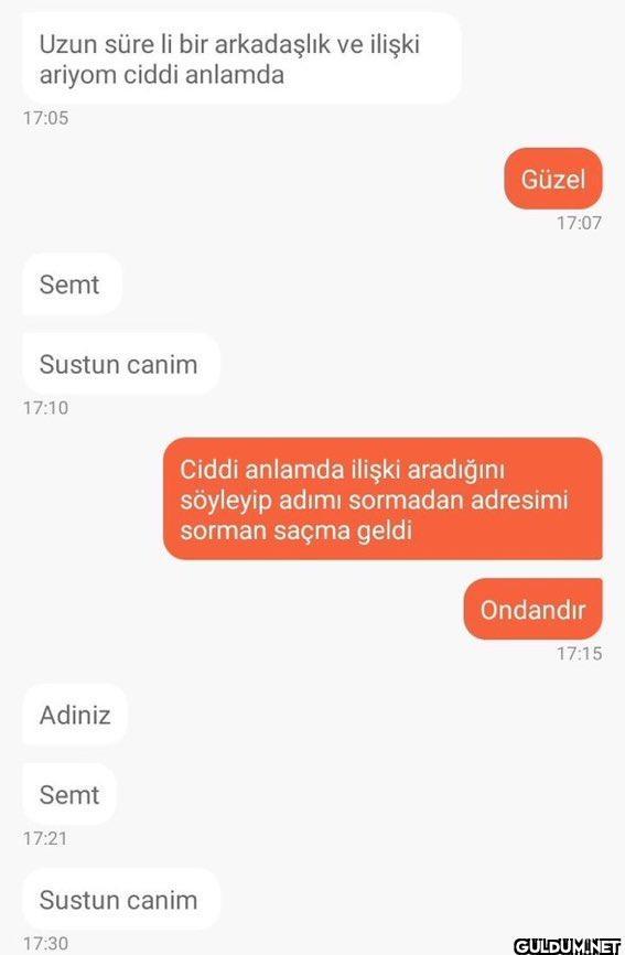 Sustun canim     Uzun süre...