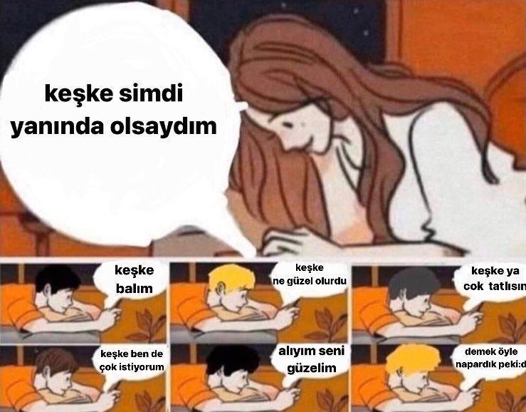 keşke simdi yanında...