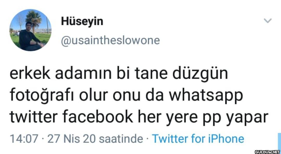 Hüseyin @usaintheslowone...