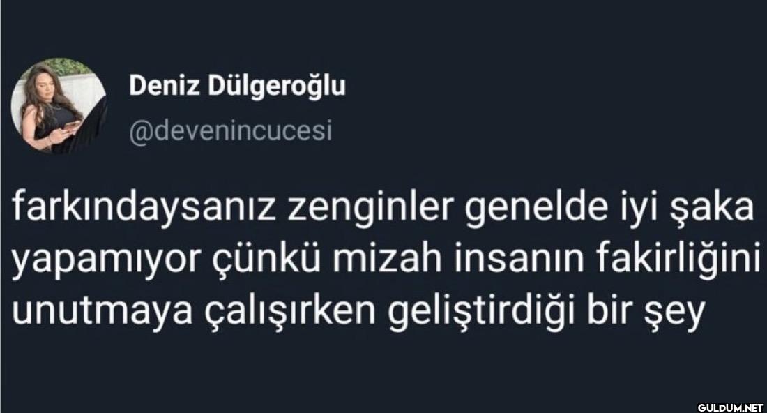 farkındaysanız zenginler...