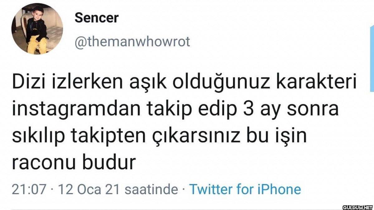 Sencer @themanwhowrot Dizi...