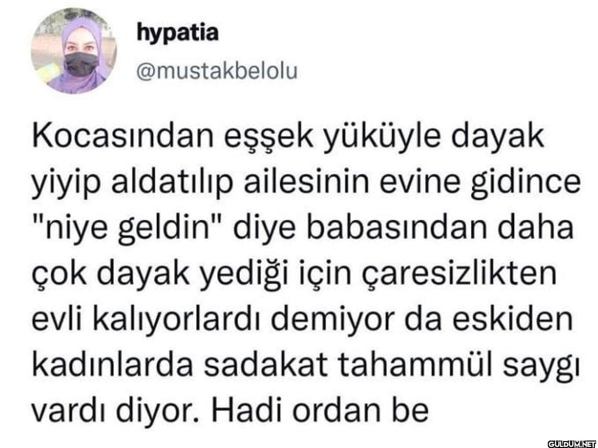 hypatia @mustakbelolu...