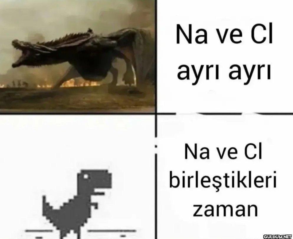 Na ve Cl ayrı ayrı Na ve...