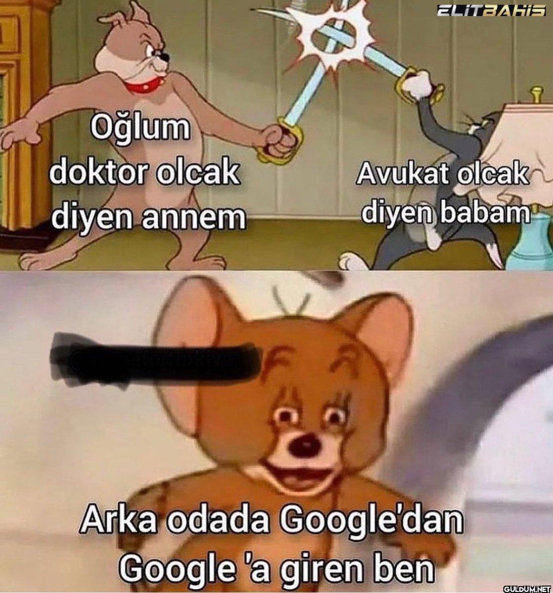 Oğlum doktor olcak diyen...