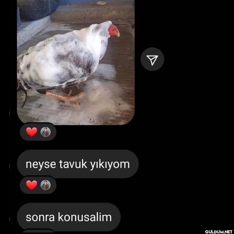 neyse tavuk yıkıyom sonra...