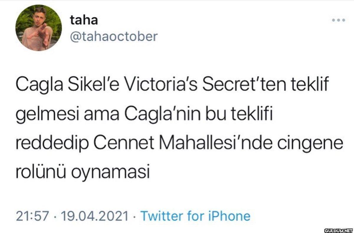 taha @tahaoctober Cagla...