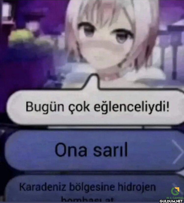 Bugün çok eğlenceliydi!...