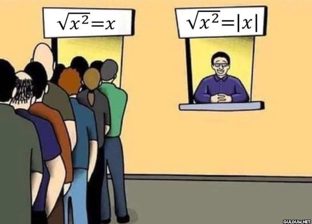 √x²=x √x² = 1x1 2   Kaynak