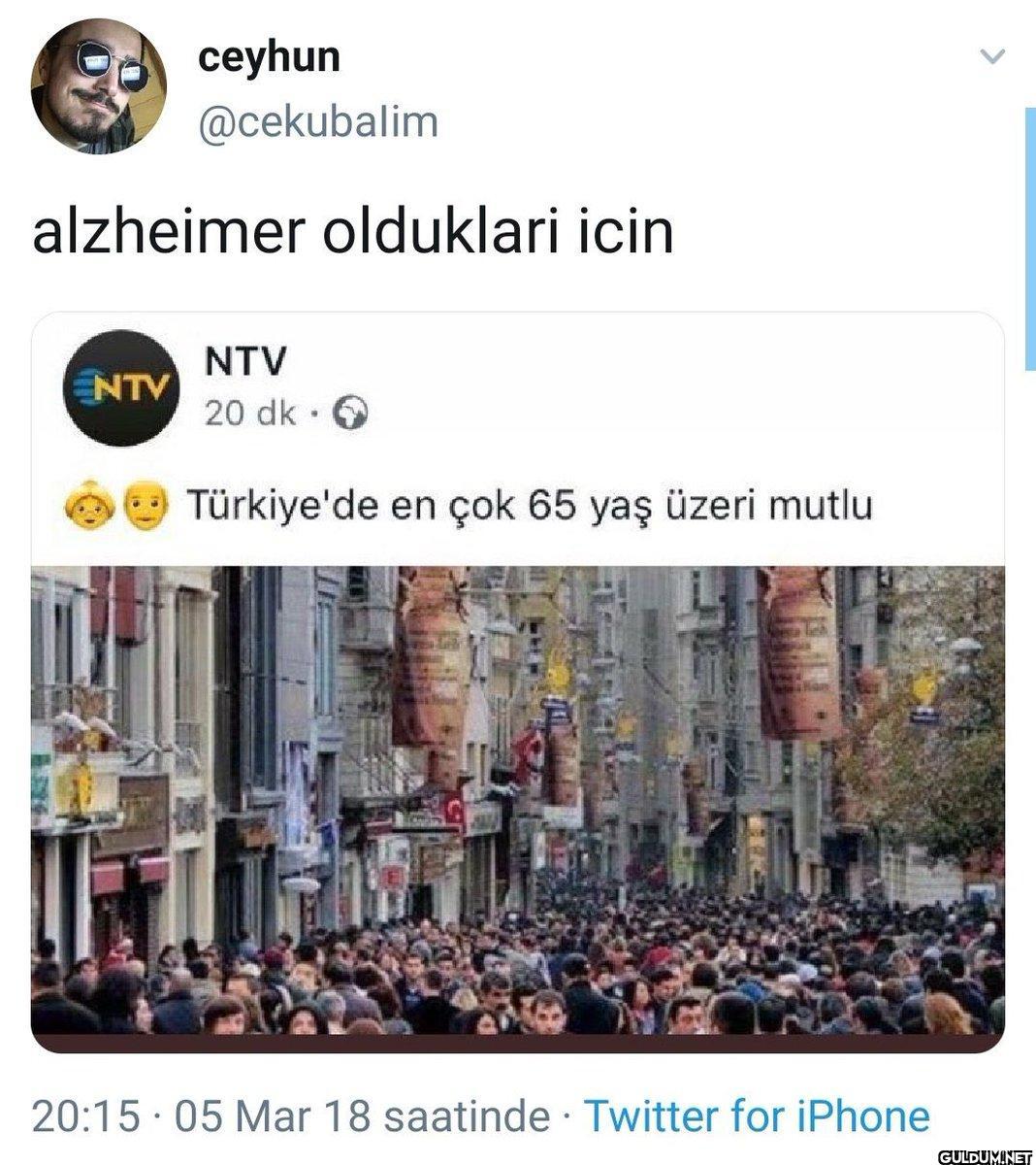 alzheimer olduklari icin...
