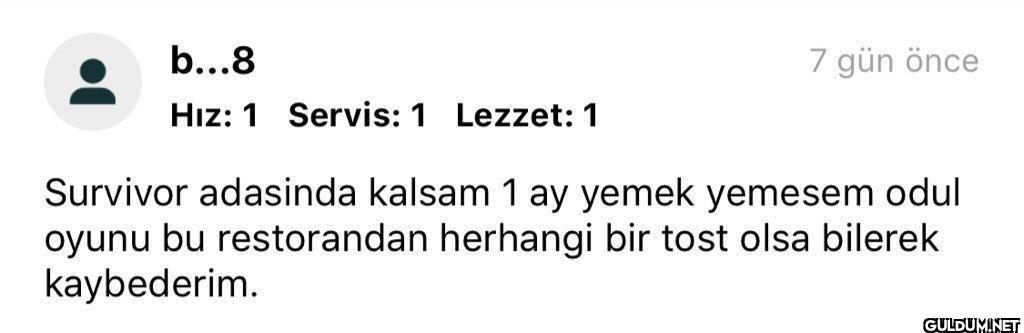 b...8 Hız: 1 Servis: 1...