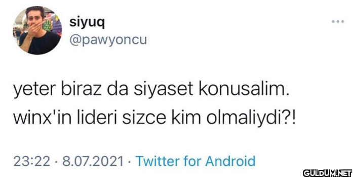 siyuq @pawyoncu yeter...