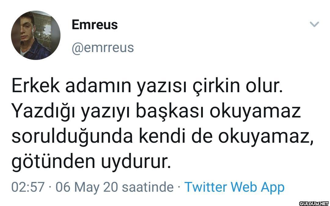 Emreus @emrreus Erkek...