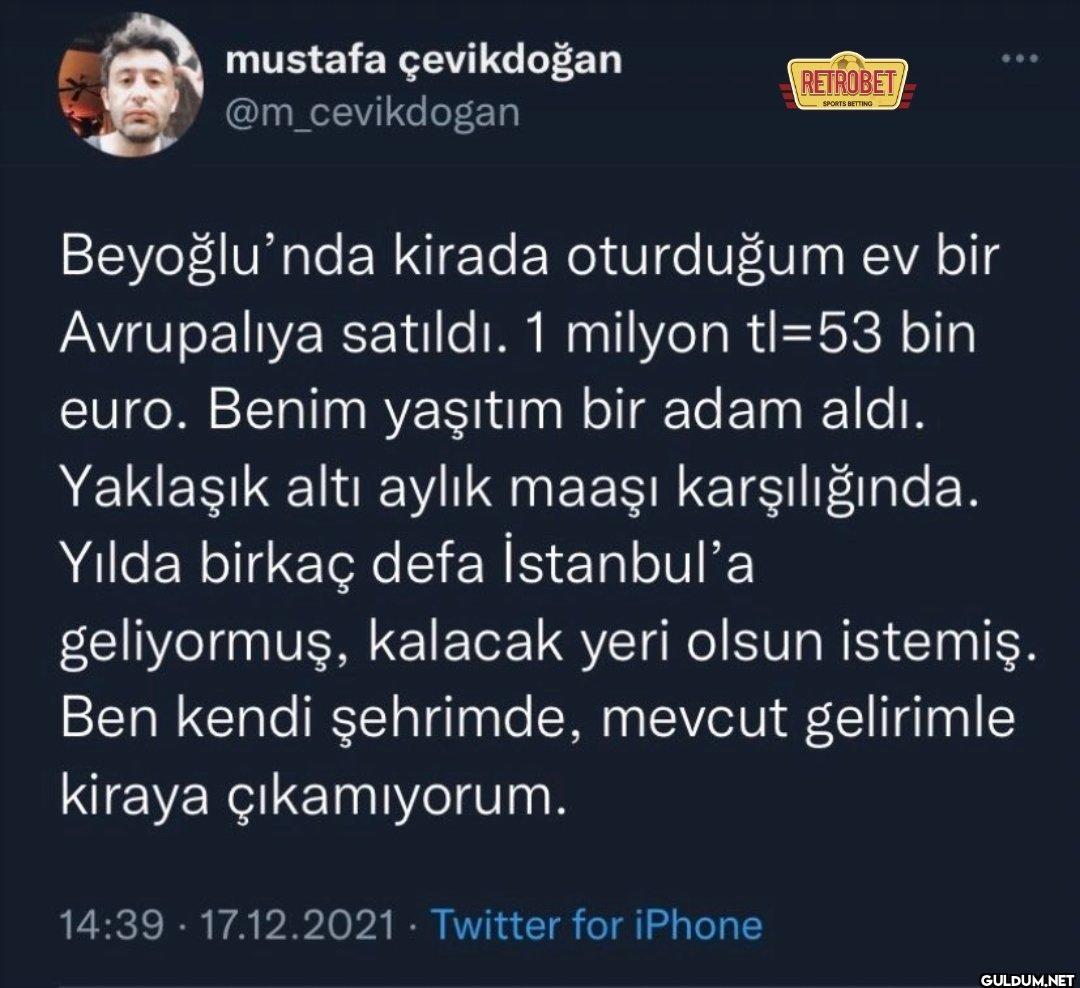 mustafa çevikdoğan...