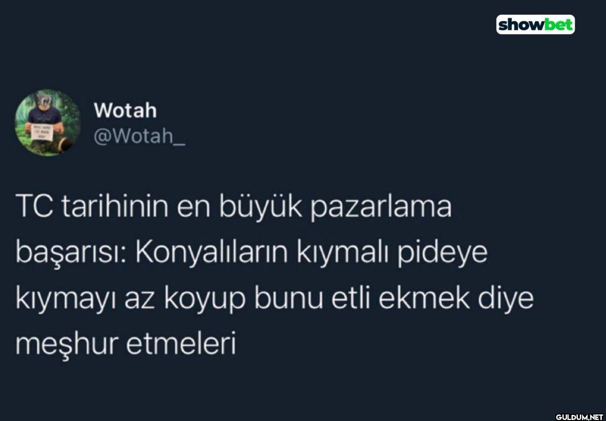 Wotah @Wotah_ showbet TC...