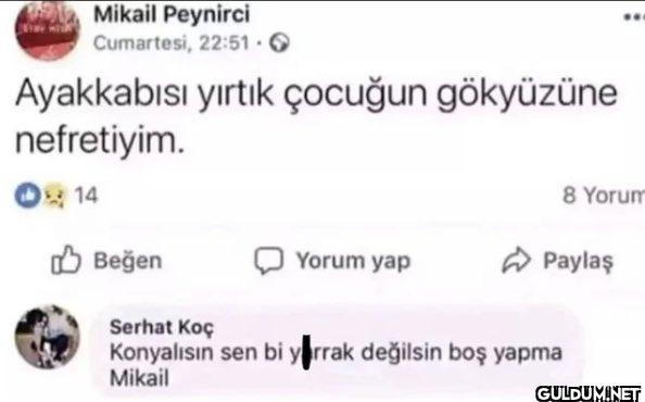 Mikail Peynirci Cumartesi,...