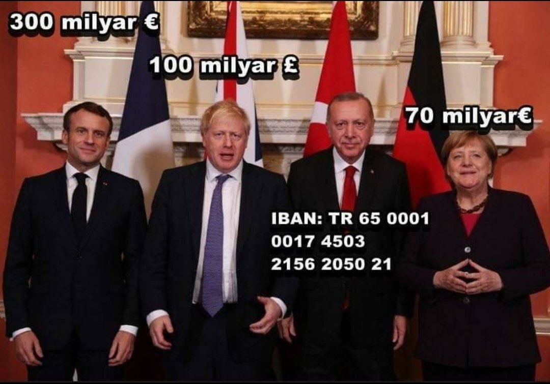 300 milyar € 100 milyar £...