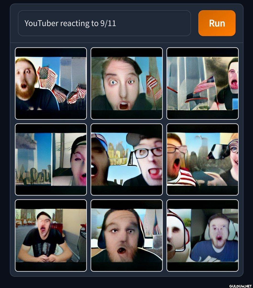 YouTuber reacting to 9/11...