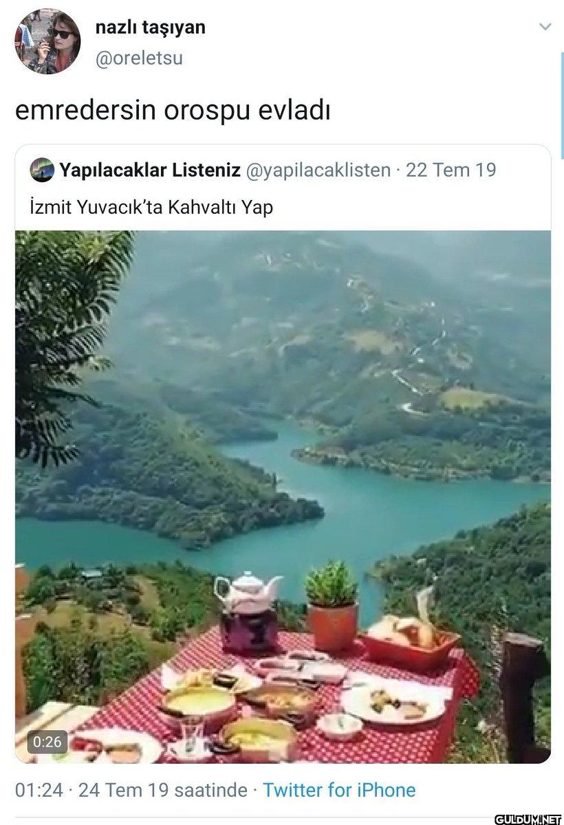 nazlı taşıyan @oreletsu...