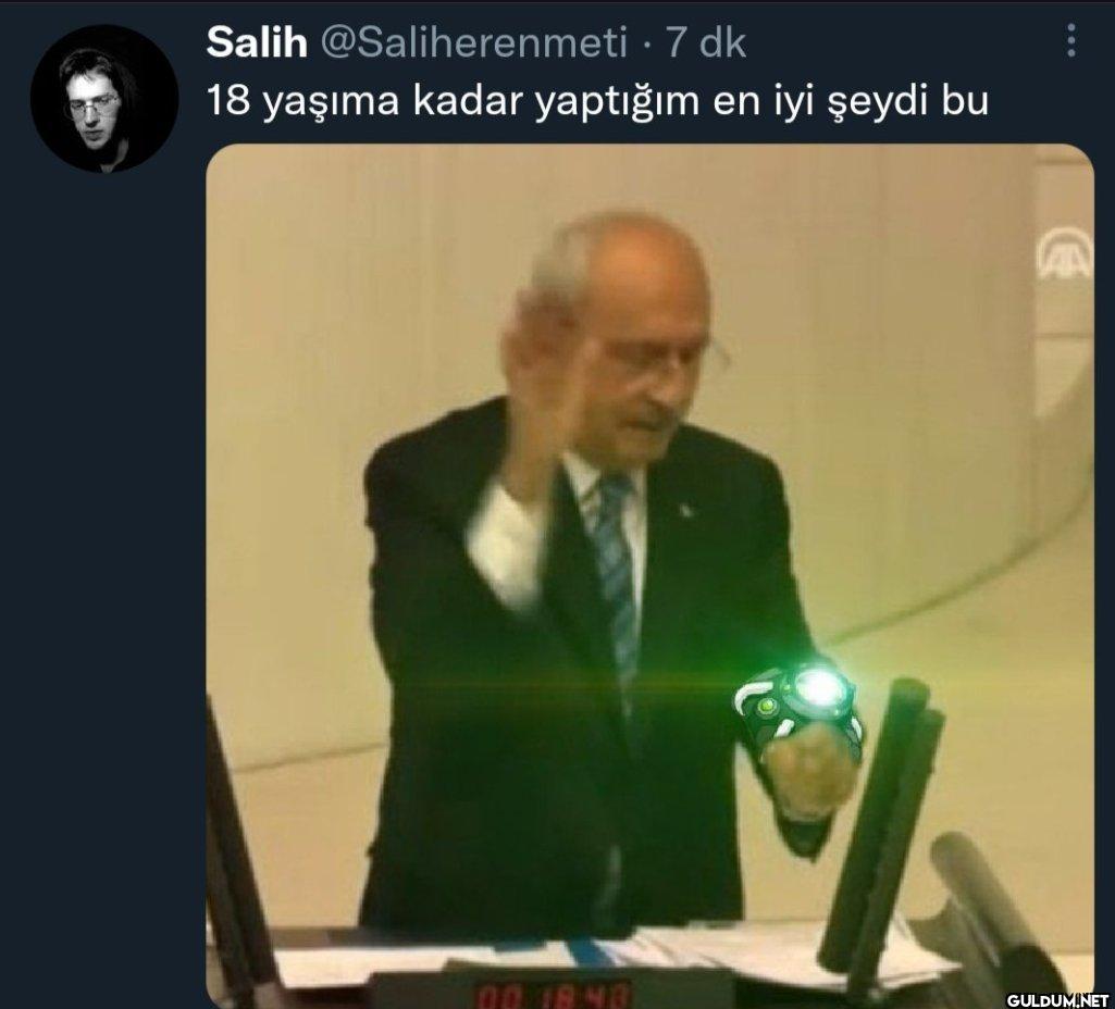 Salih @Saliherenmeti 7 dk...