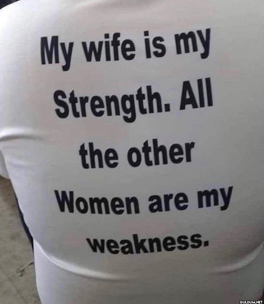@chaoticshirts   My wife...