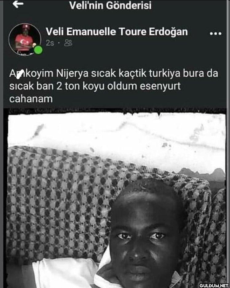 Veli'nin Gönderisi Veli...