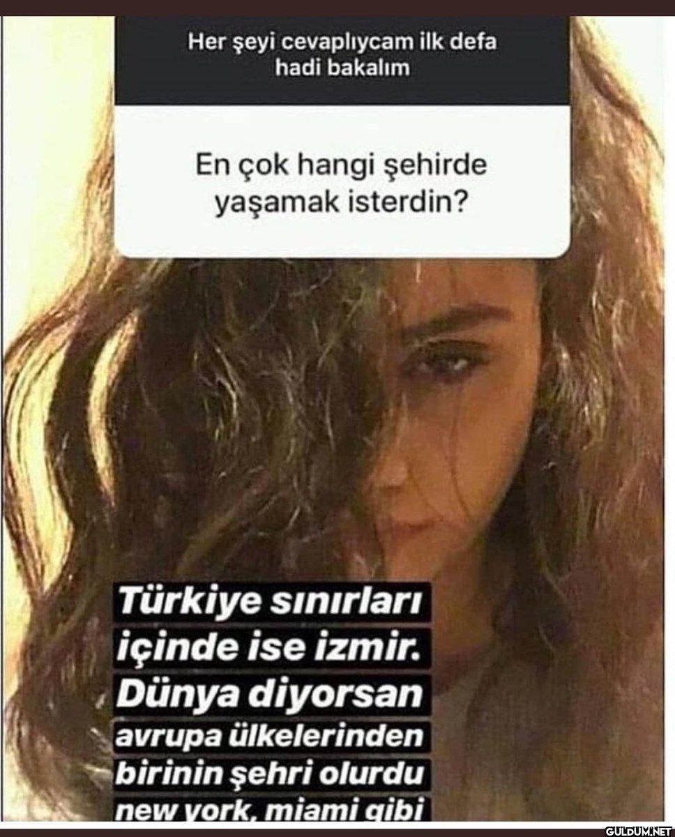 Benim de en sevdiğim...
