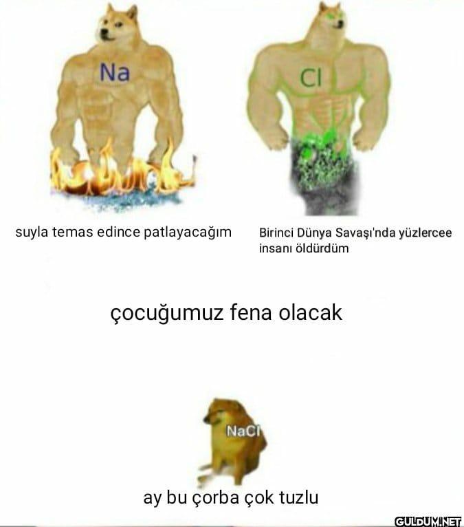 Na suyla temas edince...