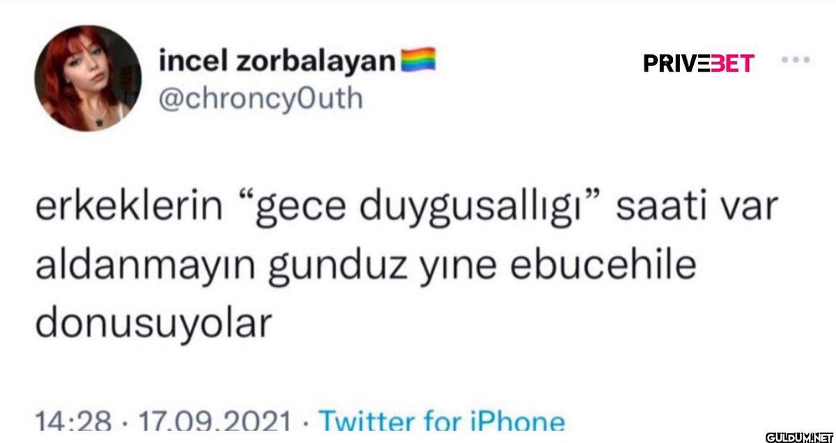 incel zorbalayani...
