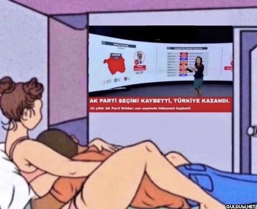 AK PARTİ SEÇİMİ KAYBETTİ,...