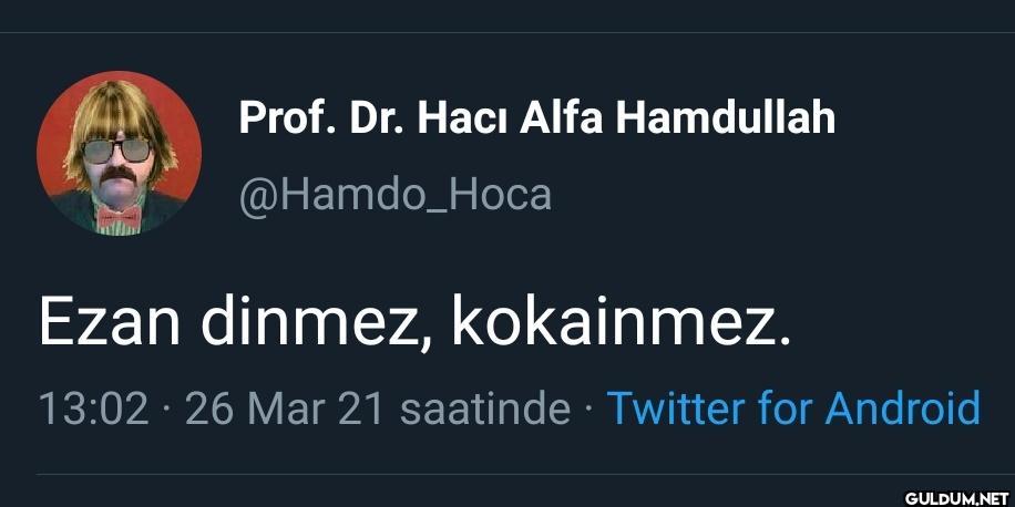 Prof. Dr. Hacı Alfa...