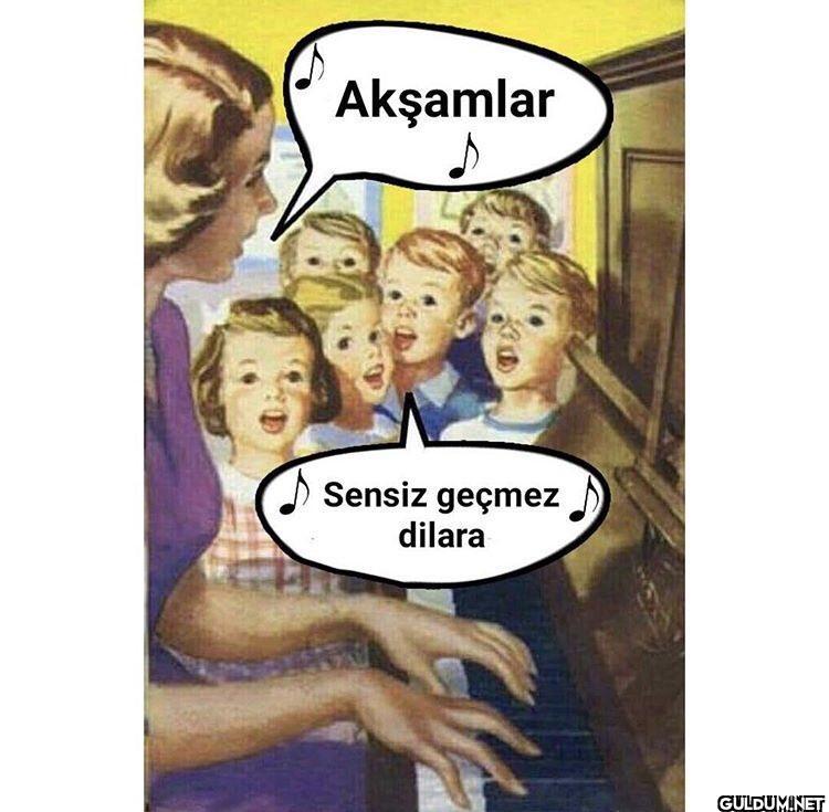 Akşamlar Sensiz geçmez...