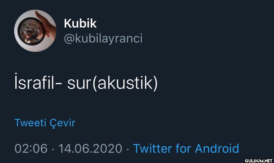 Kubik @kubilayranci...