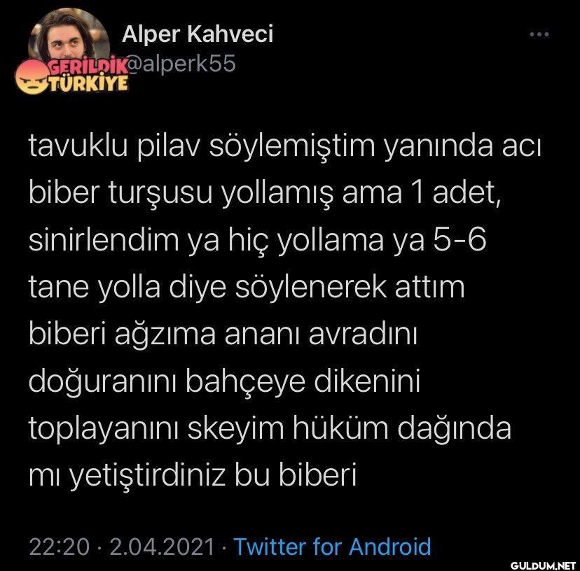 Alper Kahveci...