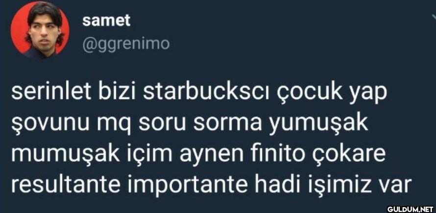 samet @ggrenimo serinlet...
