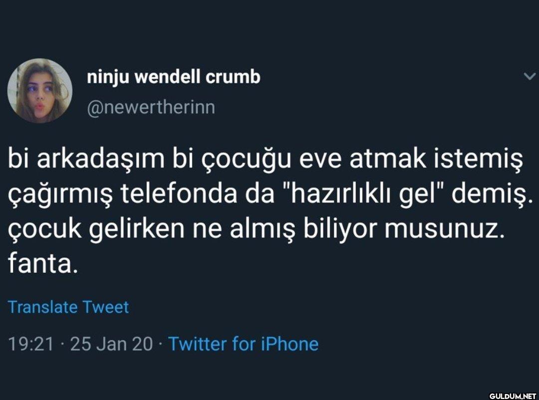 ninju wendell crumb...