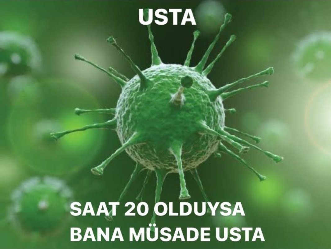 USTA SAAT 20 OLDUYSA BANA...