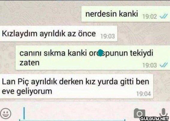 nerdesin kanki 19:02 ✓ /...