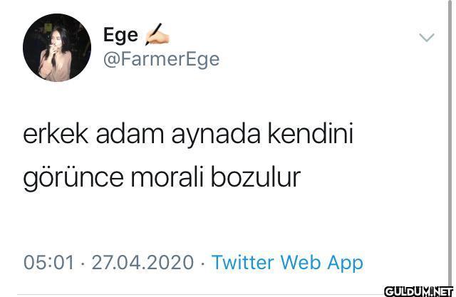 Ege @FarmerEge erkek adam...