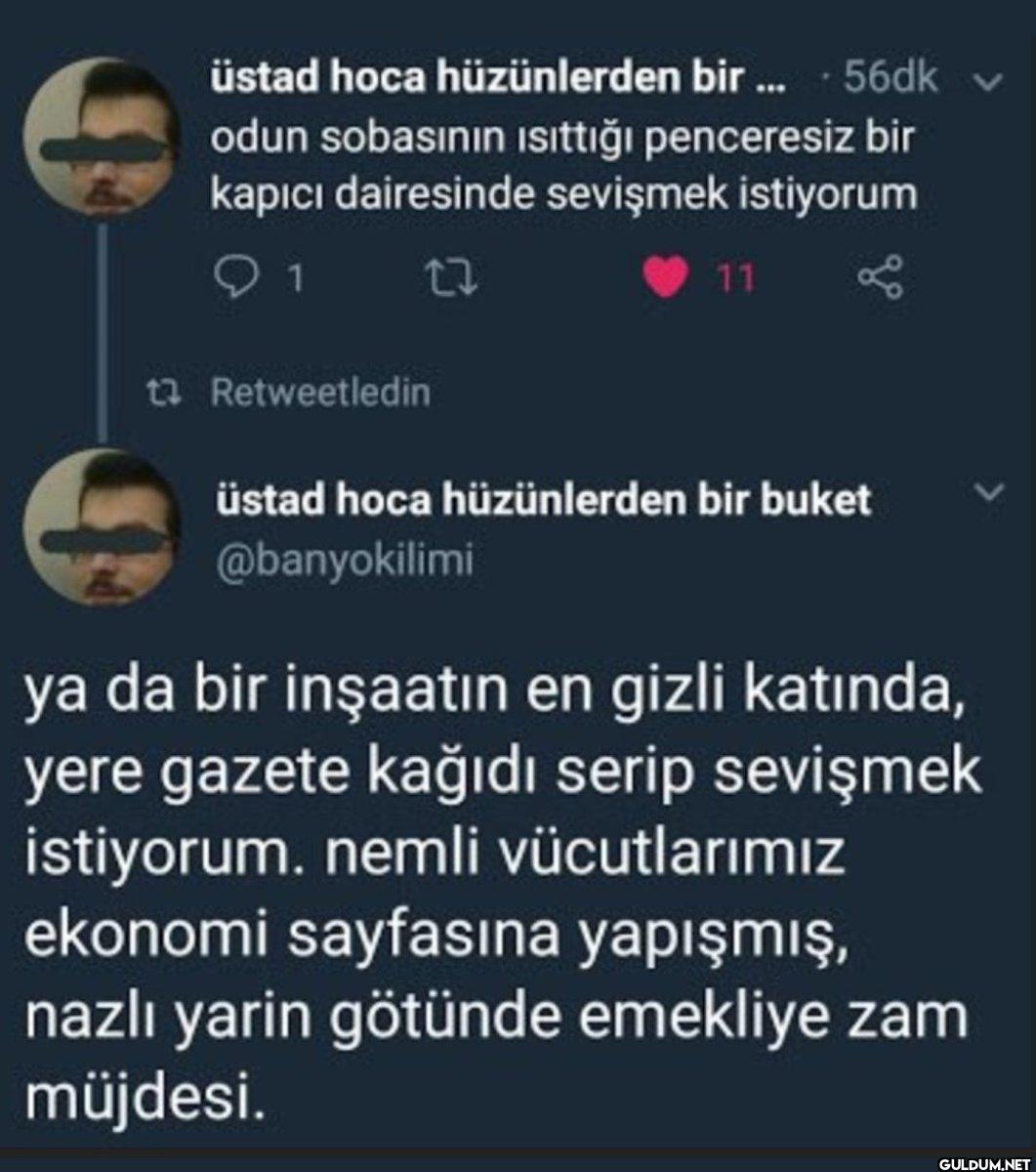 üstad hoca hüzünlerden...